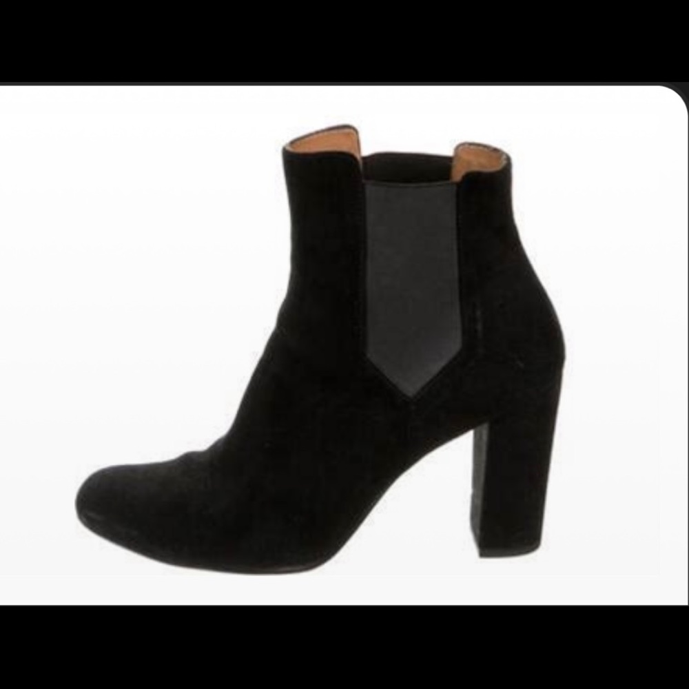 Iro black suede Chelsea boots. Size 40 or 9
